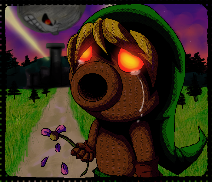 Link Zelda Majora's Mask fanart by Artsy_Luigi -- Fur Affinity