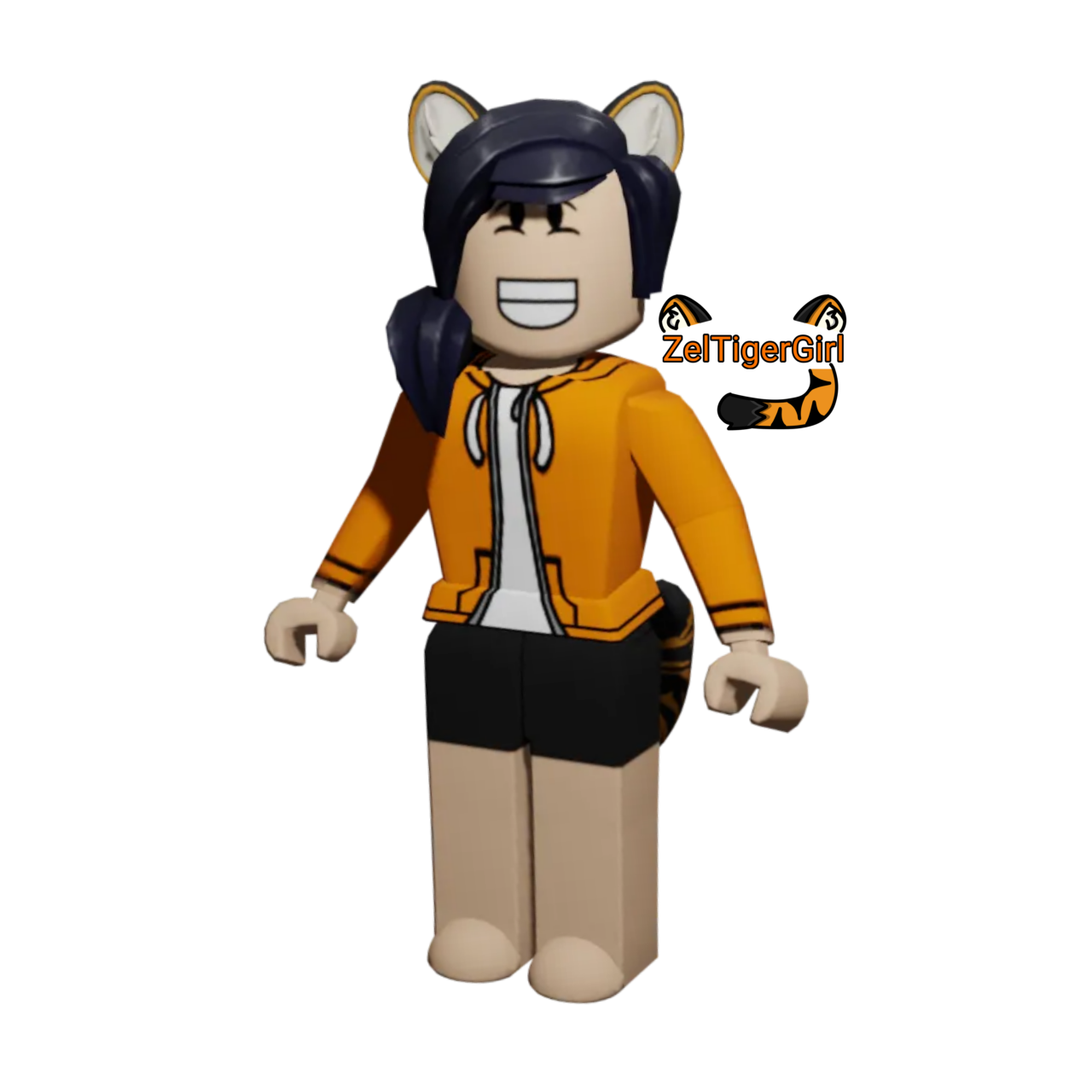 ZelTigerGirl turns into ZelTigerBoy Roblox (Catalog Avatar Creator