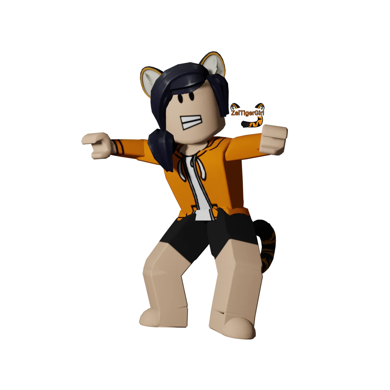 ZelTigerGirl turns into ZelTigerBoy Roblox (Catalog Avatar Creator