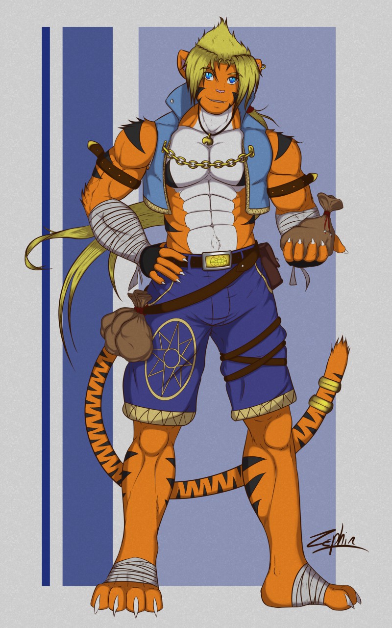 Zephir the Tiger Thief by Zephir -- Fur Affinity [dot] net