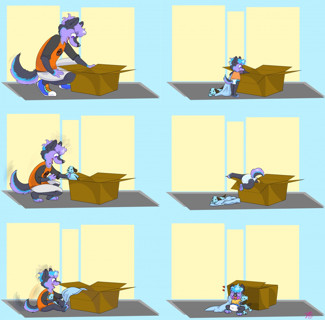 Age regression shrinking