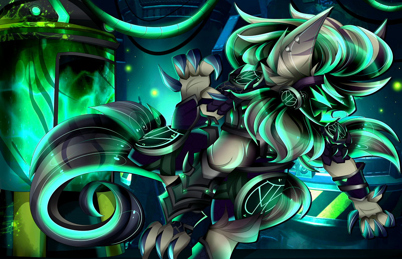 Protogen head art by Zephyrrcue -- Fur Affinity [dot] net