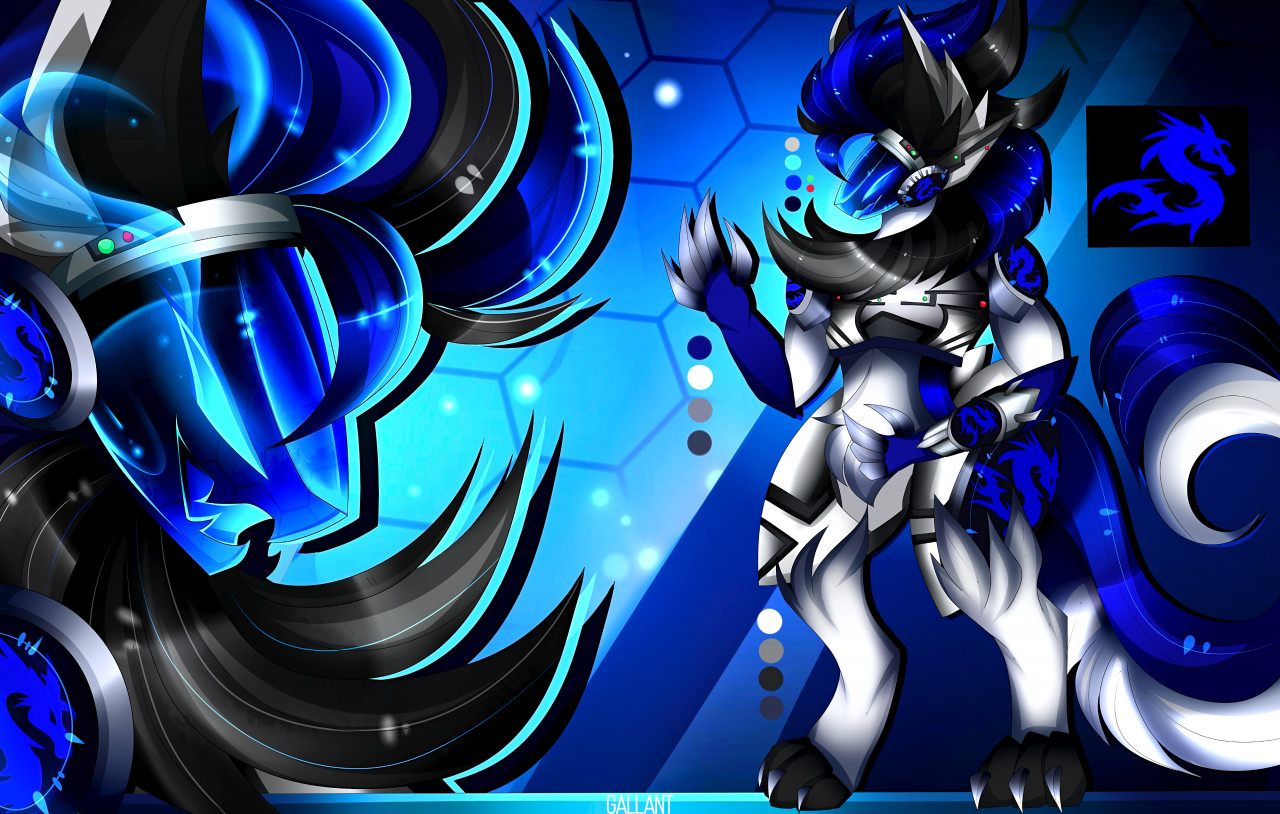 Protogen head art by Zephyrrcue -- Fur Affinity [dot] net