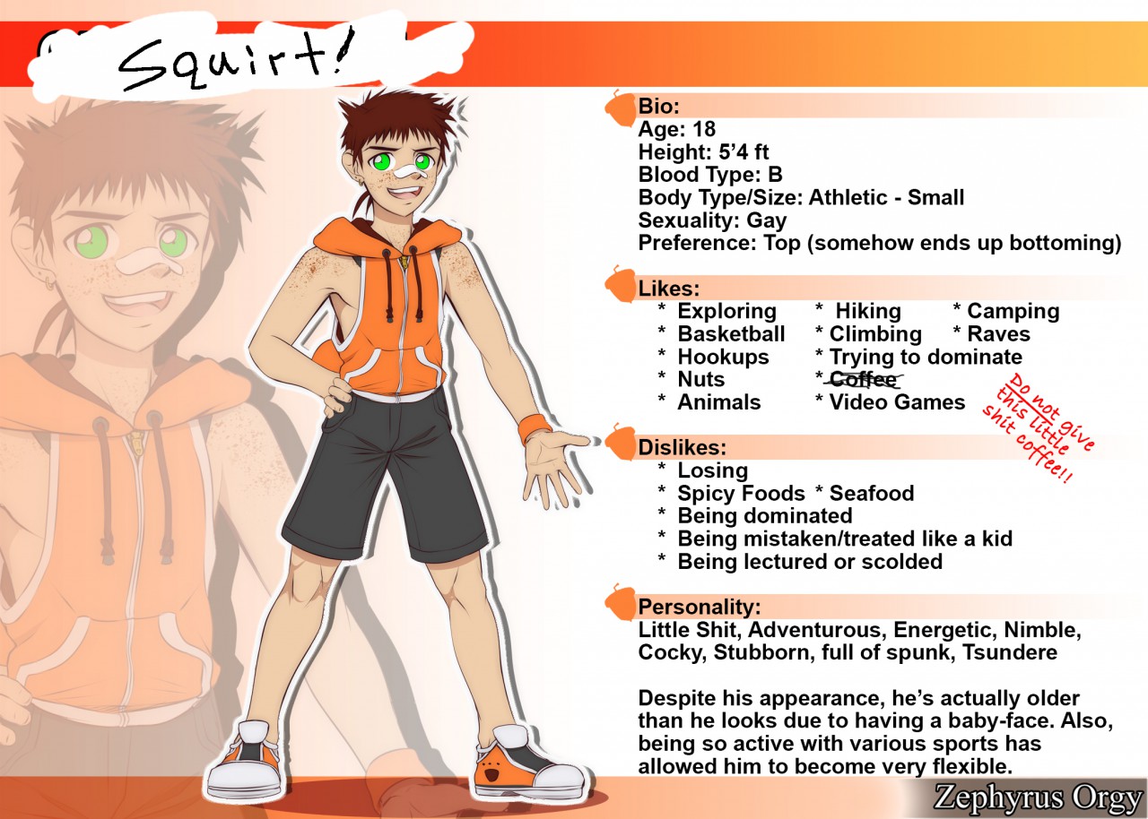 Character Sheet: Squirt by Zephyrus_Knight -- Fur Affinity [dot] net