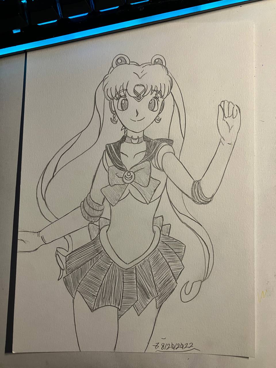 Sailor Moon sketch 02 by zerohenry -- Fur Affinity [dot] net