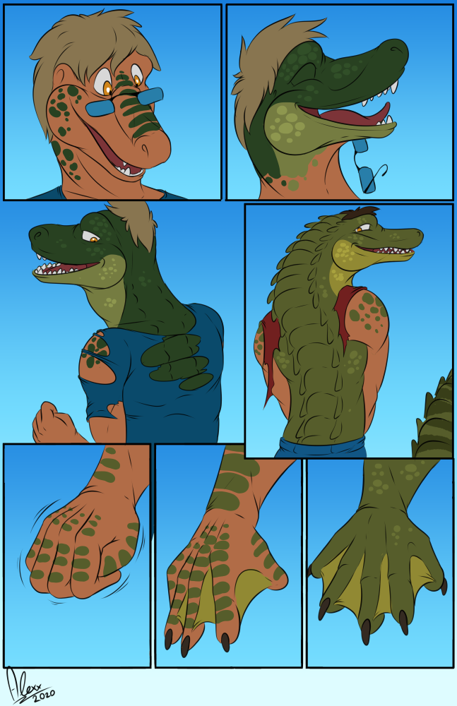 Spirit Dancer Later Alligator - Page 3. Click to change the View. 