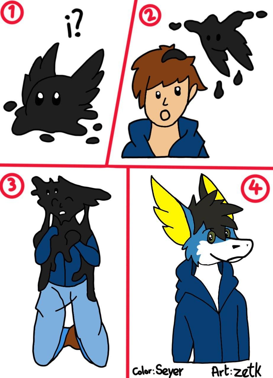 Slime tf by zetkal_dragon -- Fur Affinity [dot] net