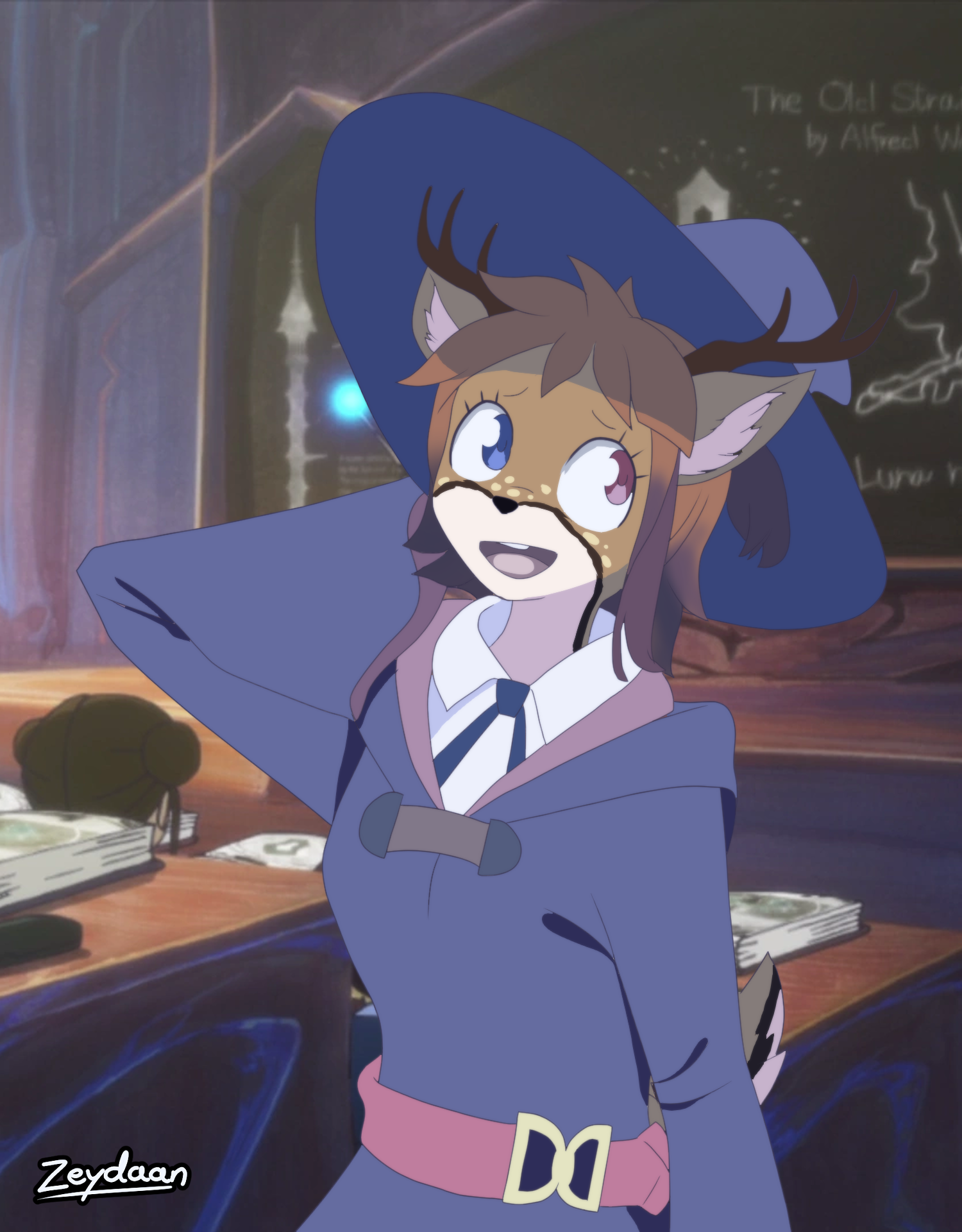 Deer-Akko - for Rossy105 by Zeydaan and Isabella Jem -- Fur