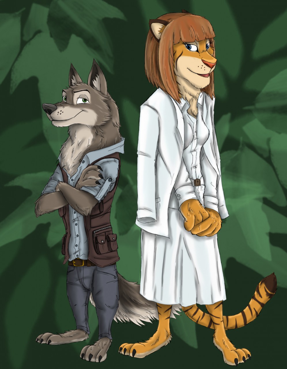 HALLOWEEK Entry 7 Wolford and Fangmeyer by Ziegelzeig Fur