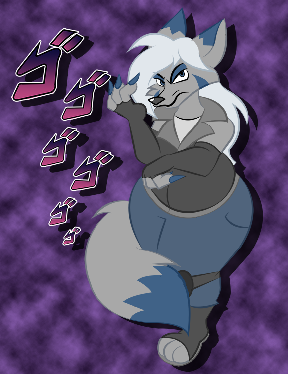 Zangtober Day 26 JoJo Reference by Darknetic -- Fur Affinity