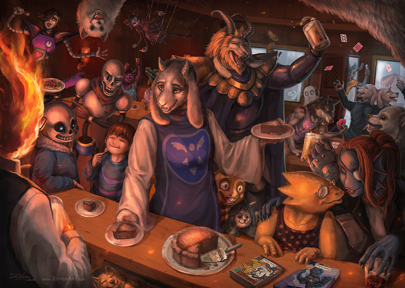 Reunited Undertale Fan Art By Zilven Fur Affinity Dot Net