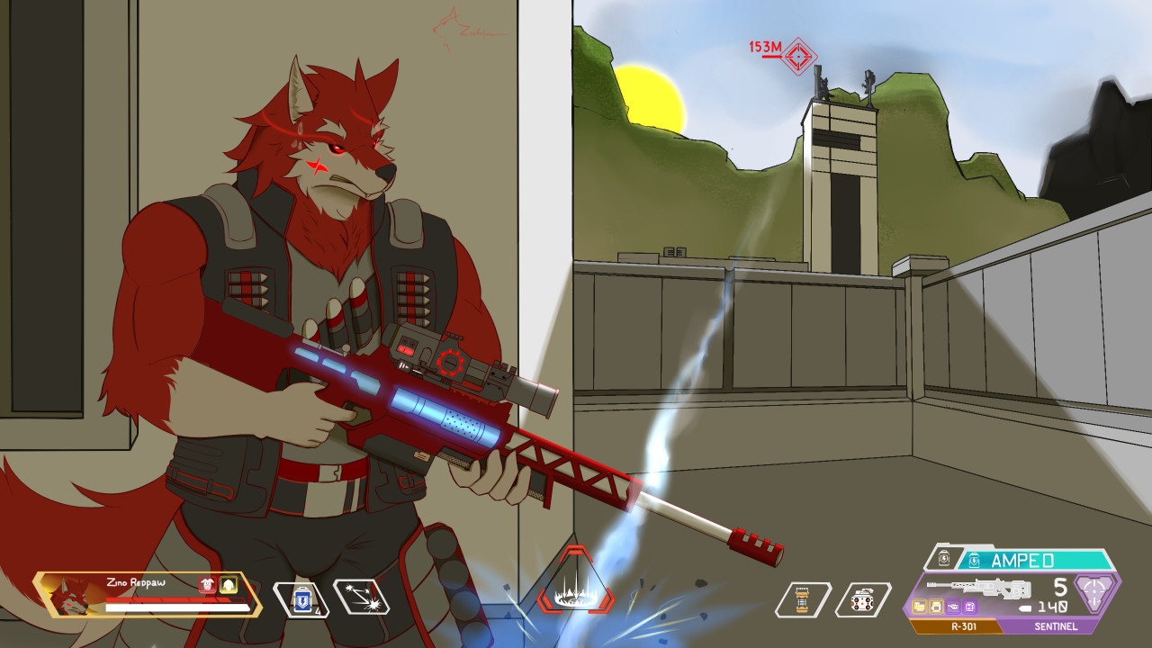 Sniper Duel by ZinoWolf -- Fur Affinity [dot] net