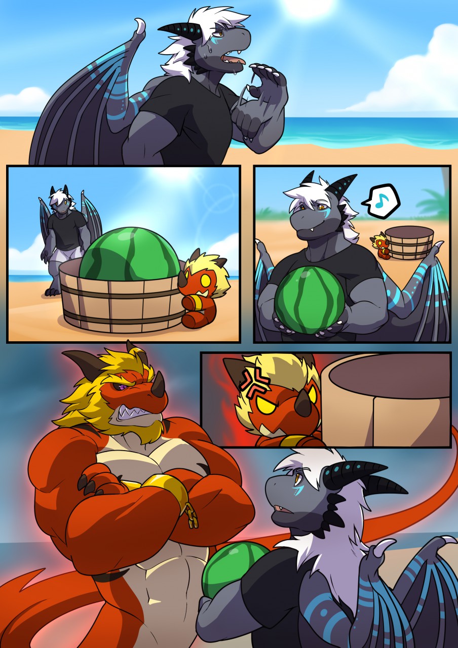 Never take watermelons -part1- by zivanedison -- Fur Affinity [dot] net