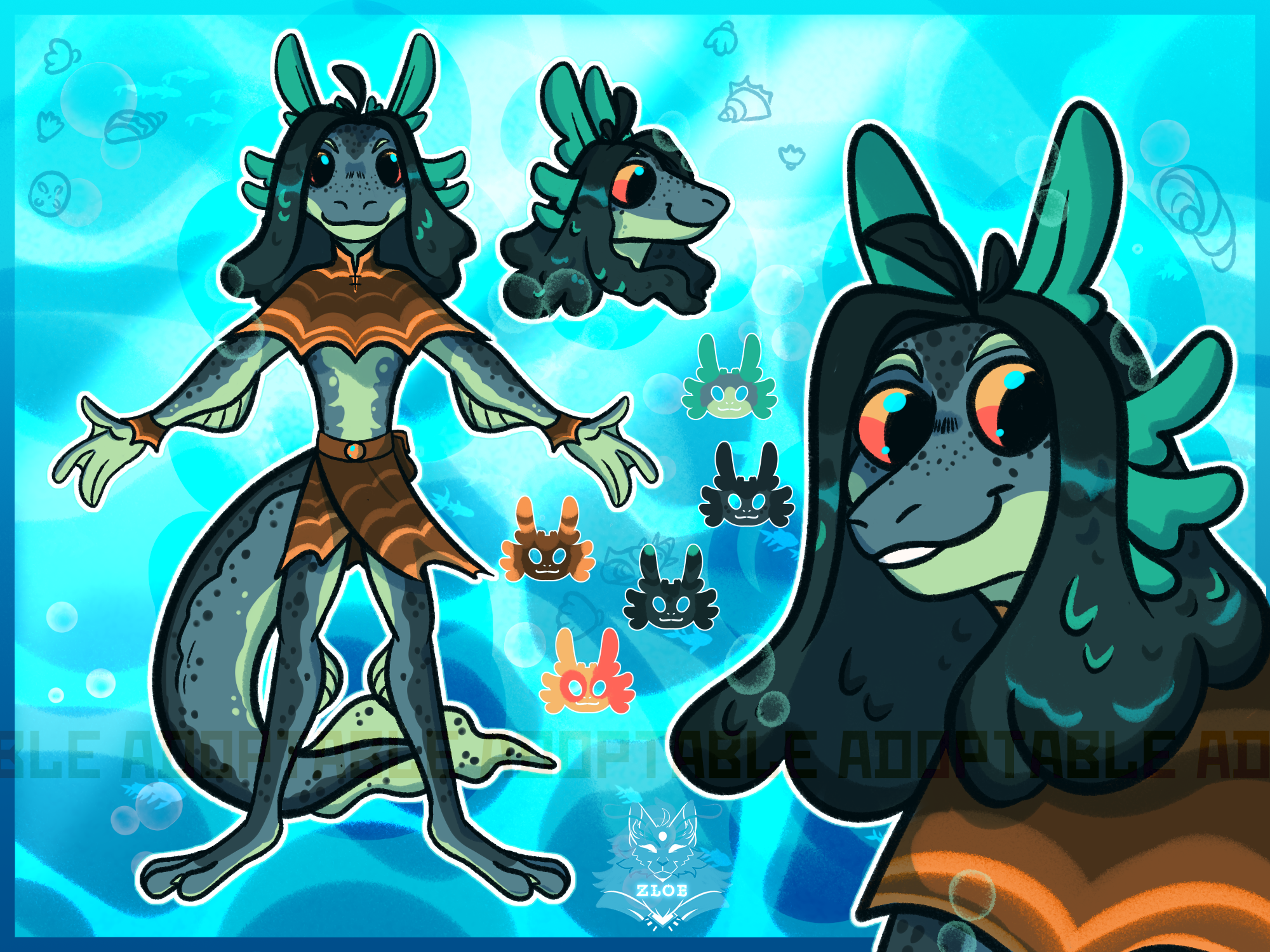 Weirdcore adoptable auction (closed) by Axolotltheclown -- Fur Affinity  [dot] net