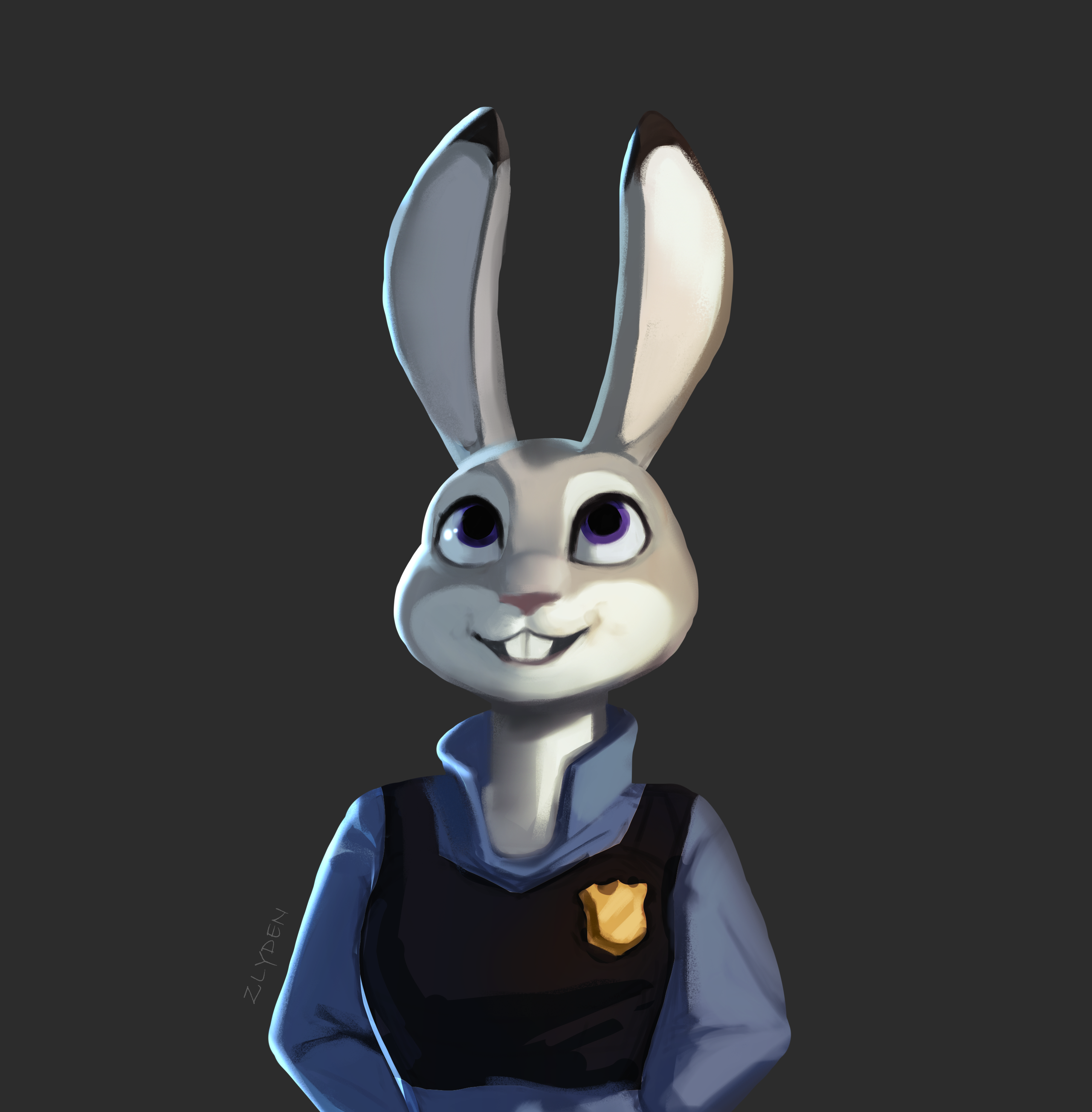 Judy Hopps — Zootopia by ZLYDEN -- Fur Affinity [dot] net