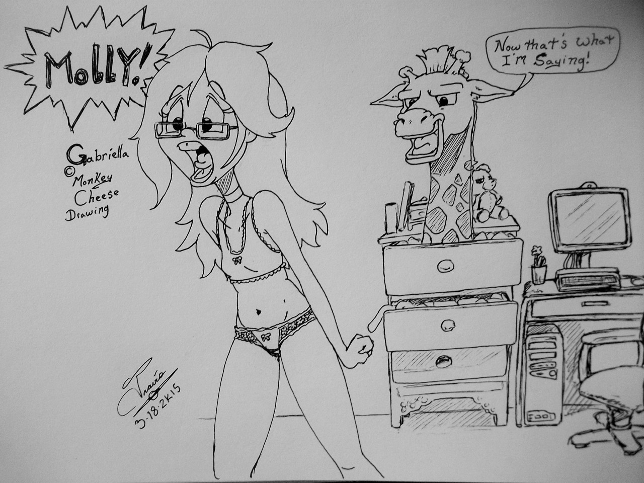 Gabby Meets Jeff by zmorphcom -- Fur Affinity [dot] net