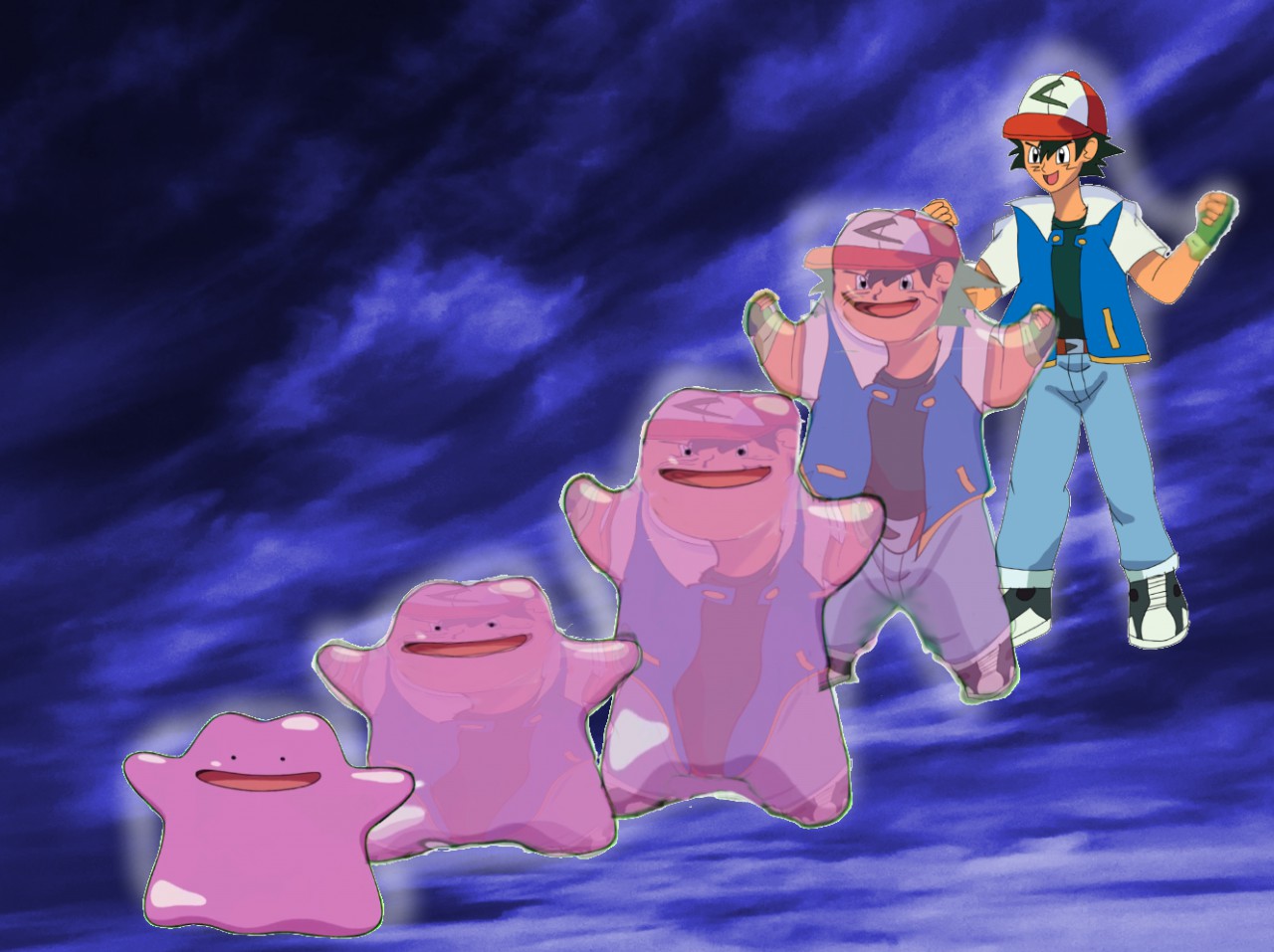 Ditto evolution chain by StarTiger5682 on DeviantArt