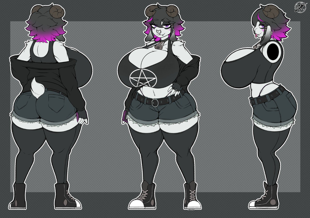 Tai Ref sheet 🐐🖤 by Zomboyde -- Fur Affinity [dot] net