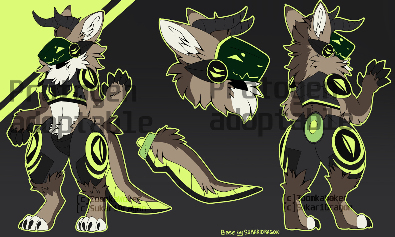 C] PatchTheWulf Protogen Commission 2/2 by SukariDragon on DeviantArt