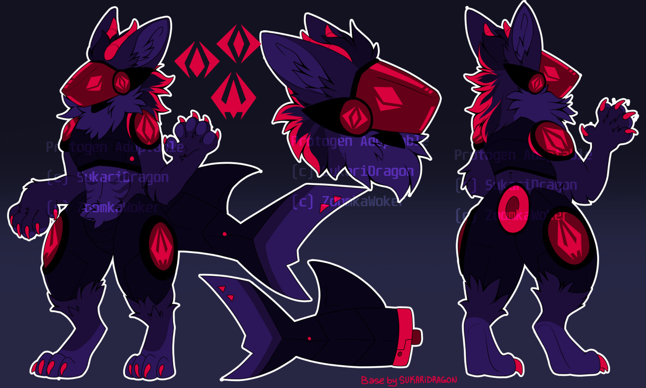 Protegent: Proto's New Design by BKBLUEY on DeviantArt