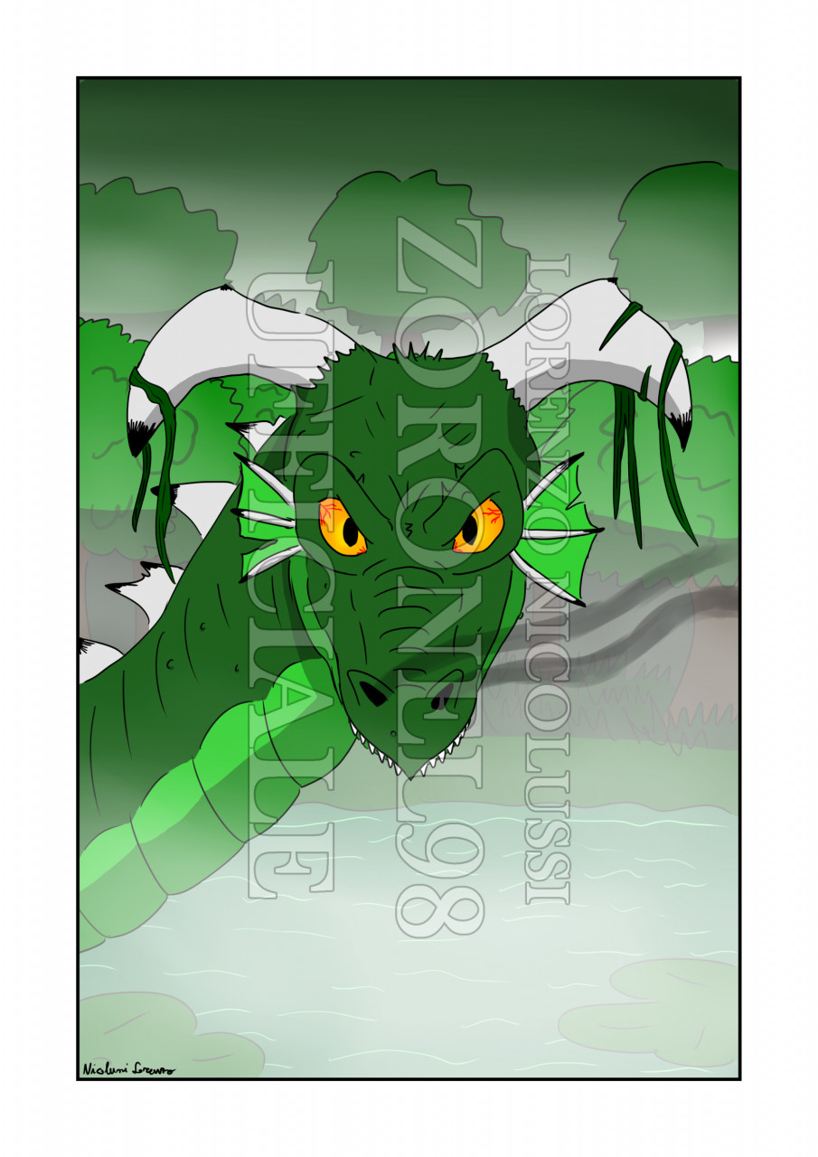 Swamp dragon by Azany -- Fur Affinity [dot] net