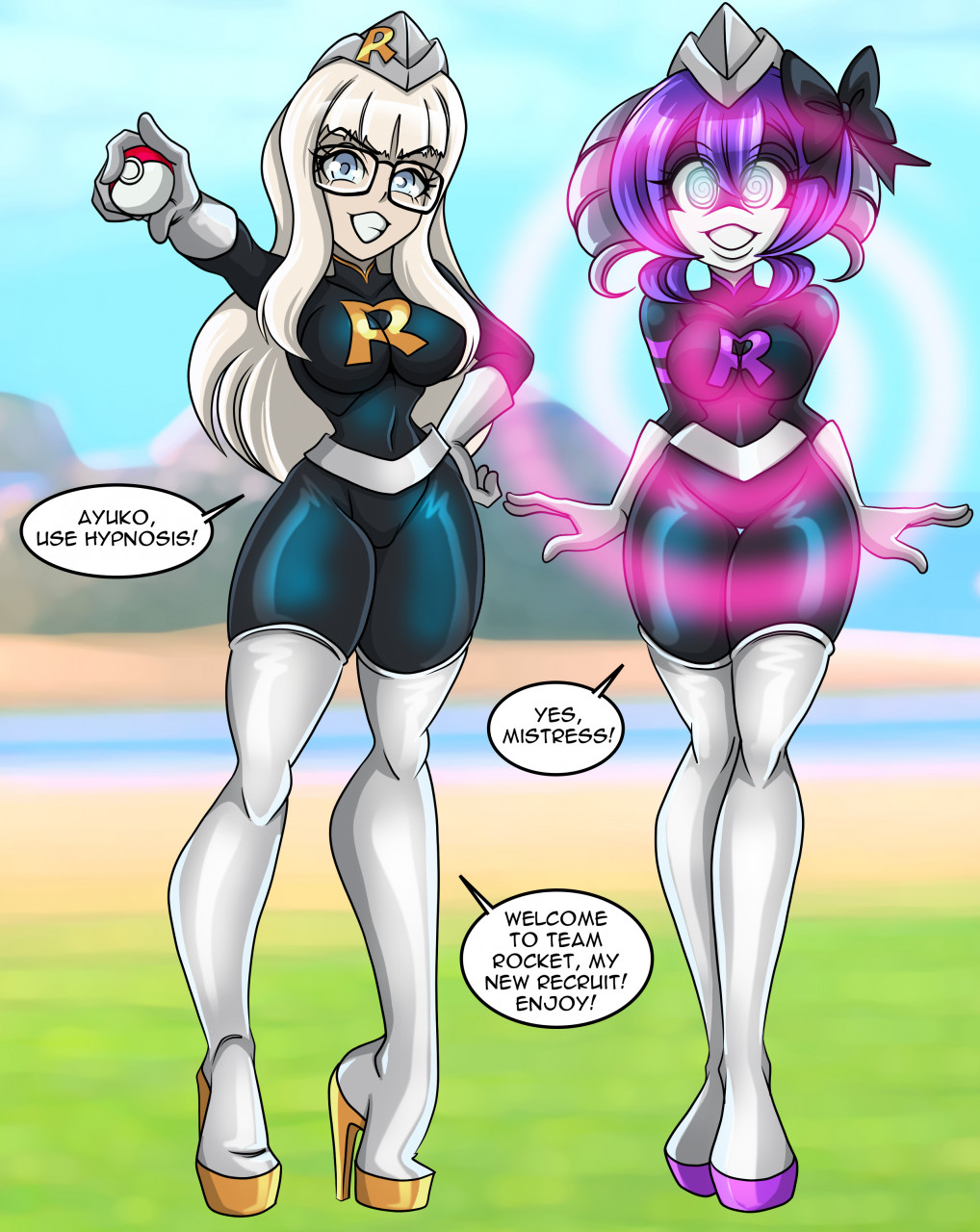 Jaclyn and Ayuko by zorro-zero -- Fur Affinity [dot] net