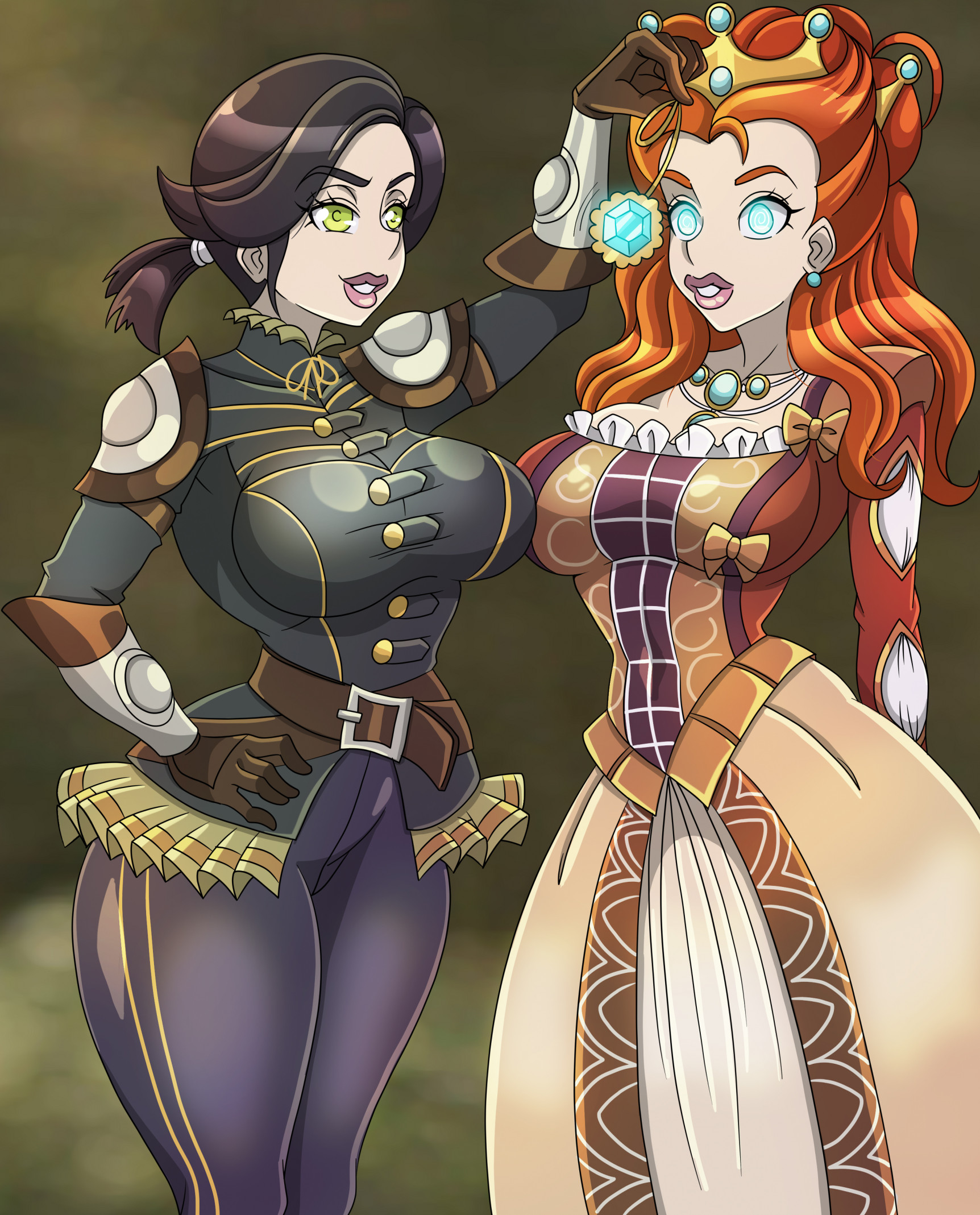 Syanna and Anna by zorro-zero -- Fur Affinity [dot] net