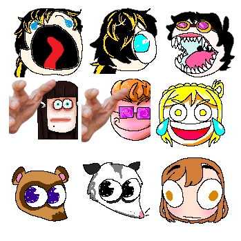 Pixilart - Cute Cursed Emoji Collab by theamazingwiz