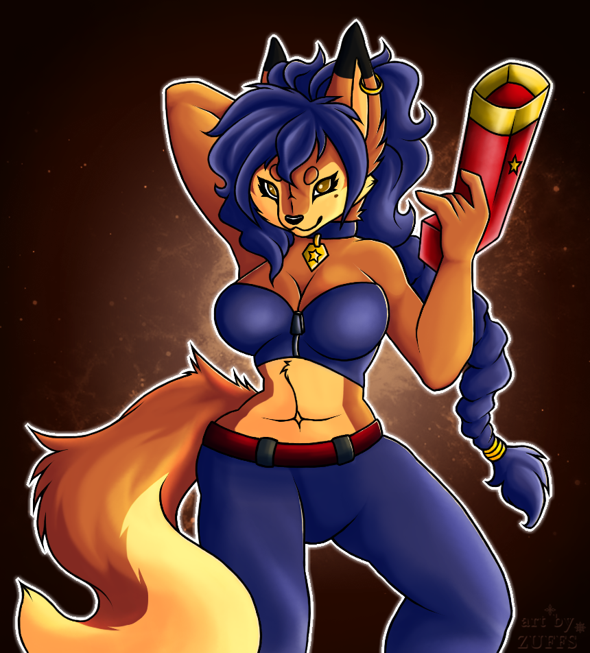 Carmelita Fox by Zuffs -- Fur Affinity [dot] net