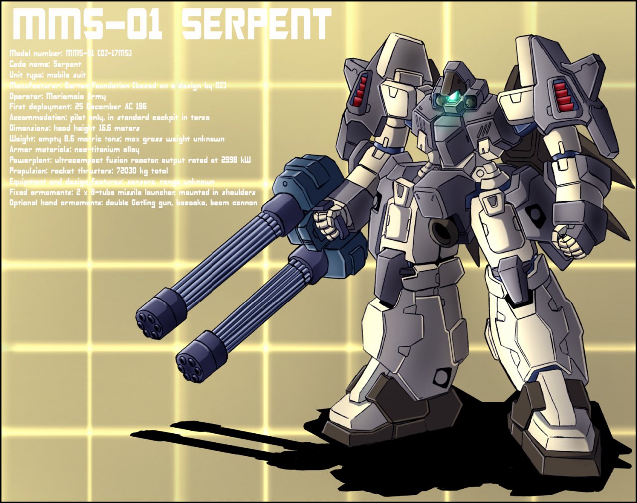 serpent mobile suit