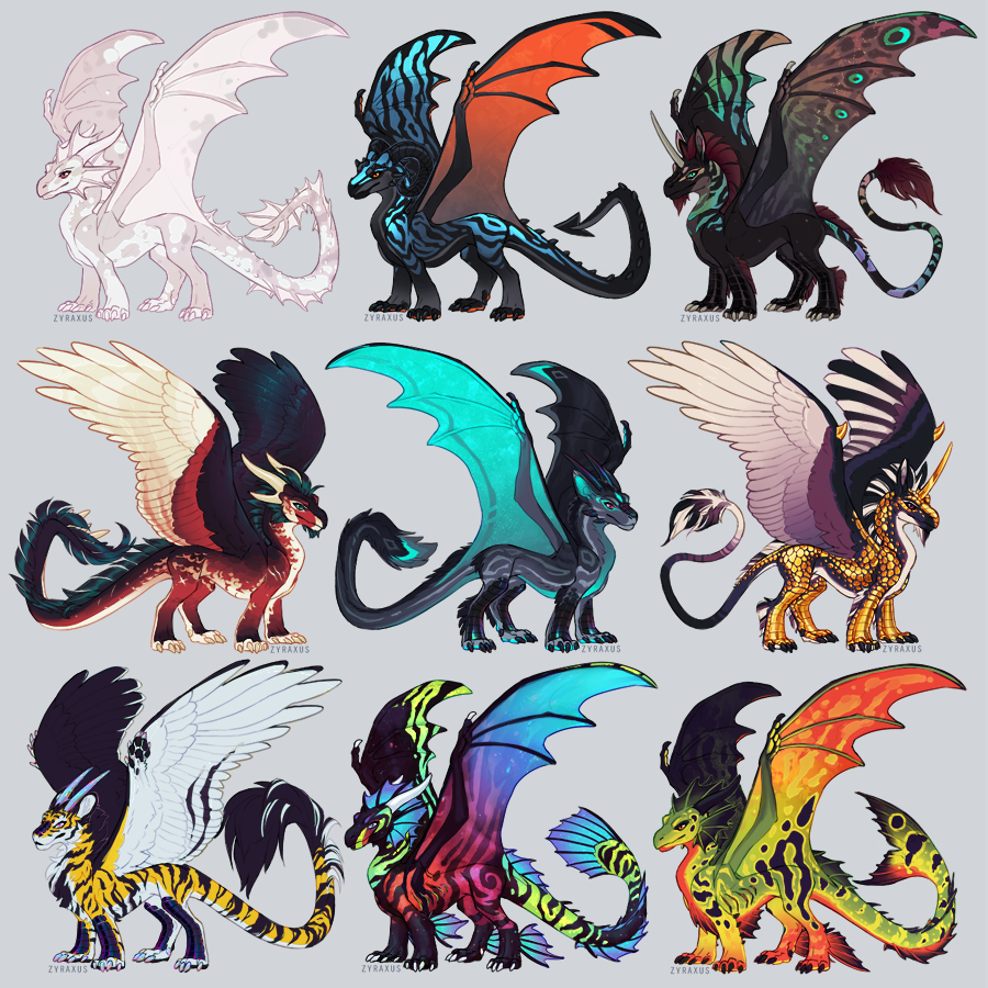 Rumor Class Dragons 29 [Closed] by Zyraxus -- Fur Affinity [dot] net