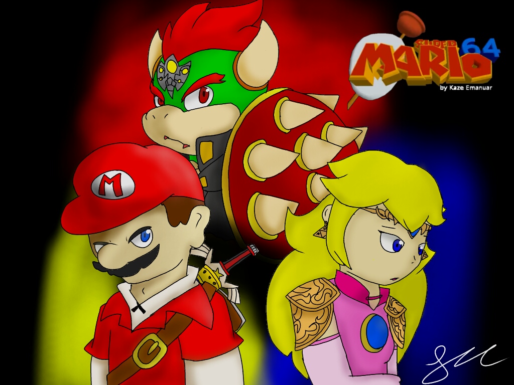 Super Mario 64: Ocarina of Time by ZzedeeZ -- Fur Affinity [dot] net