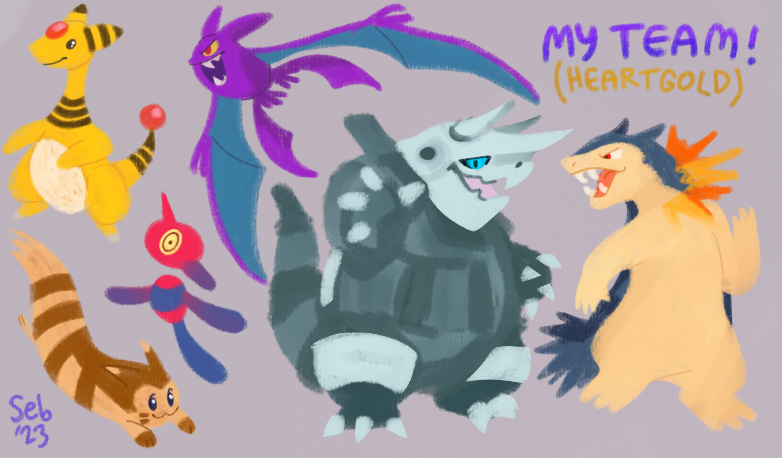 Sentret - Characters & Art - Pokémon HeartGold and SoulSilver