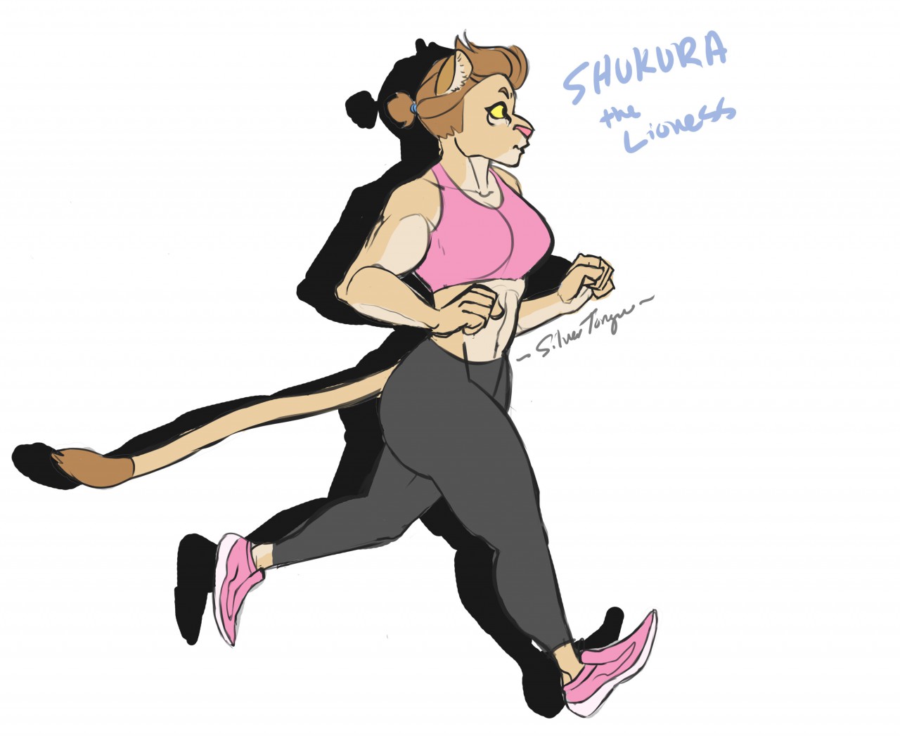 Out For A Jog W Shukura Colored By Silvertongue Fur Affinity Dot Net