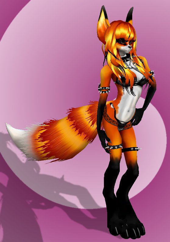 red fox girl