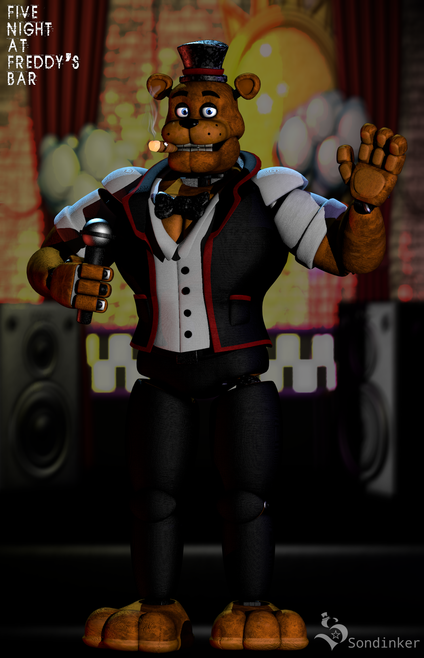 Buff freddy fazbear